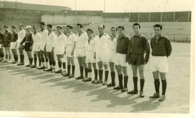 Italian Soccer Team 1952 (Second on the right)
